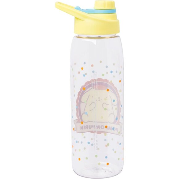 Sanrio Hello Kitty and Friends Pompompurin Dots Water Bottle with Screw-On Lid, - Picture 4 of 5